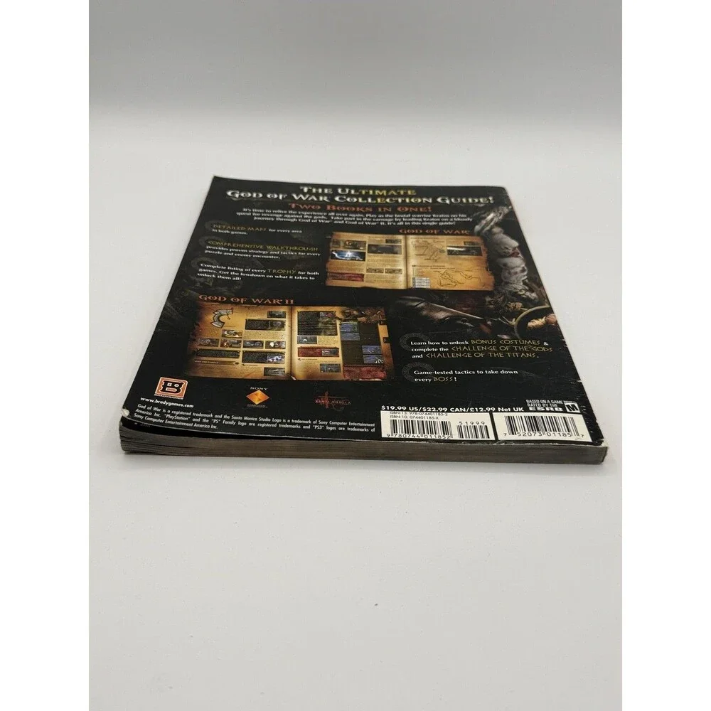God Of War Collection BradyGames Official Strategy Guide PS3 PlayStation 3